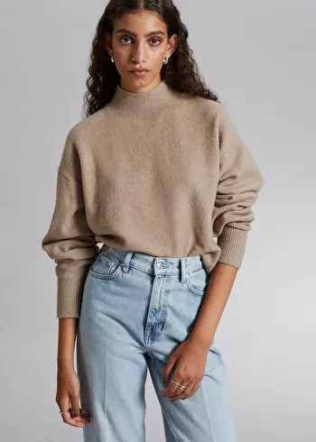 Mock Neck Sweater | & Other Stories US