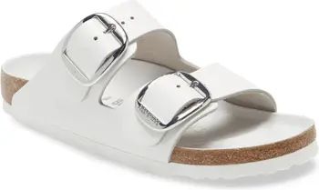 Arizona Big Buckle Slide Sandal (Women) | White Sandals White Slides White Slide Sandals 2023 | Nordstrom