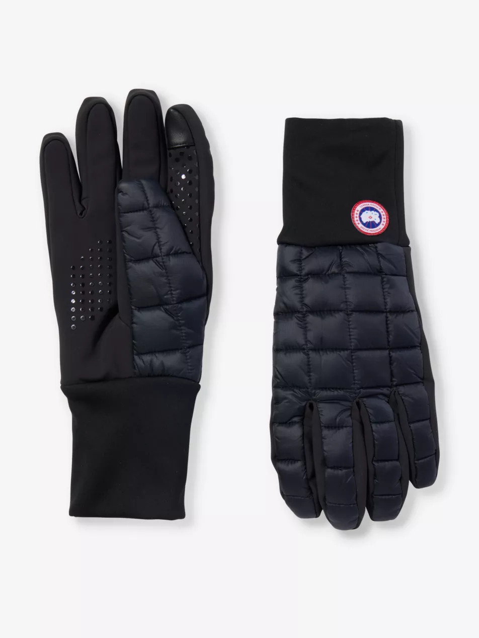 Northern quilted shell-down glove liners | Selfridges