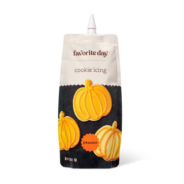 Halloween Orange Cookie Icing - 7oz - Favorite Day™ | Target