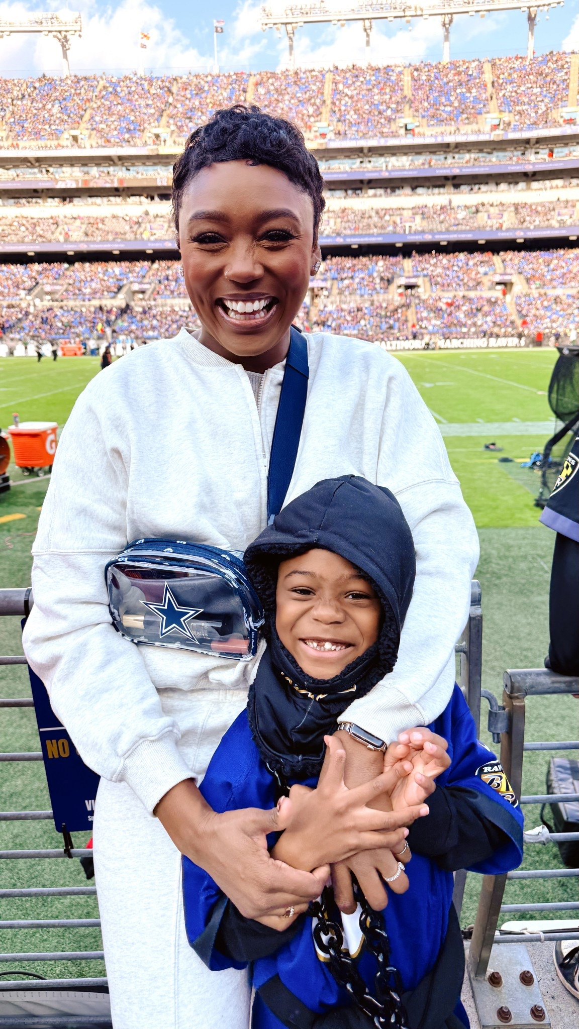 First Ravens game with my favorite little guy 💜🖤 


#LTKCyberWeek #LTKSeasonal #LTKFindsUnder50