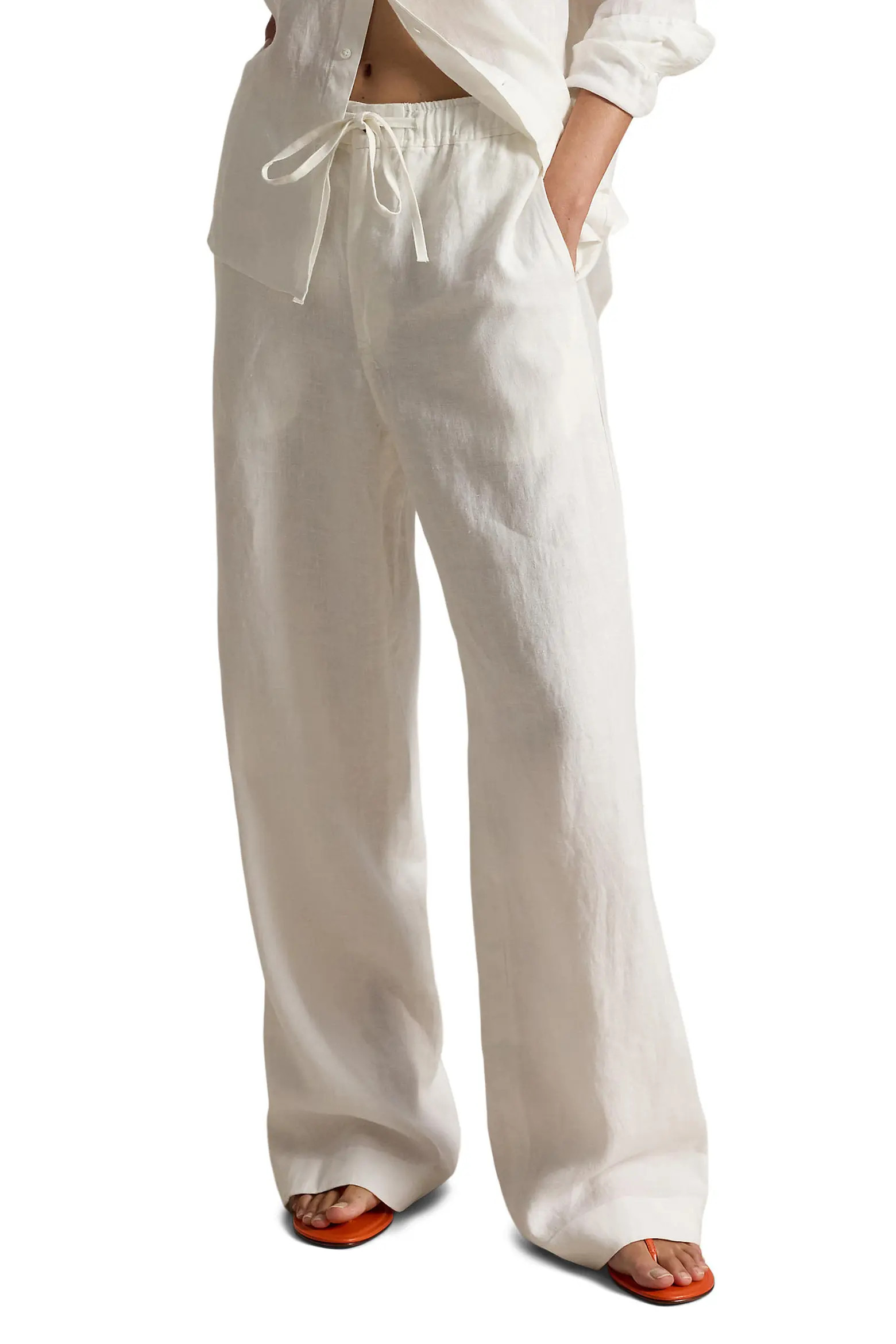 Linen Drawstring Pants (Women) | Nordstrom | Nordstrom