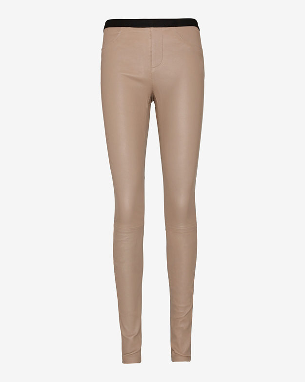Helmut Lang Leather Leggings | Intermix
