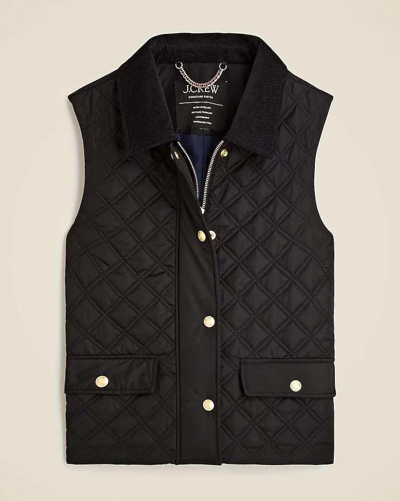 Quilted barn vest | J. Crew US