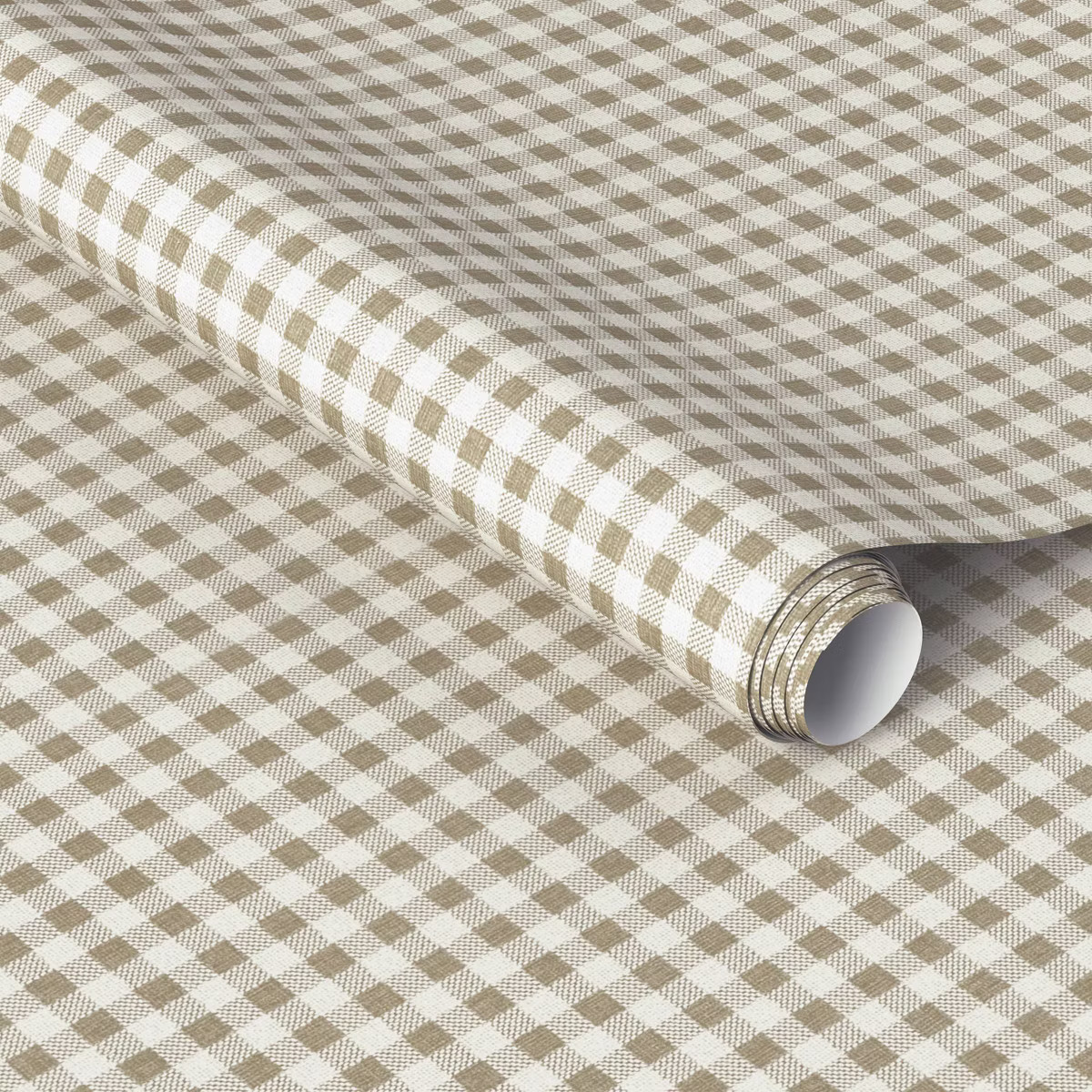 Gingham Taupe Peel and Stick Wallpaper - Threshold™ | Target