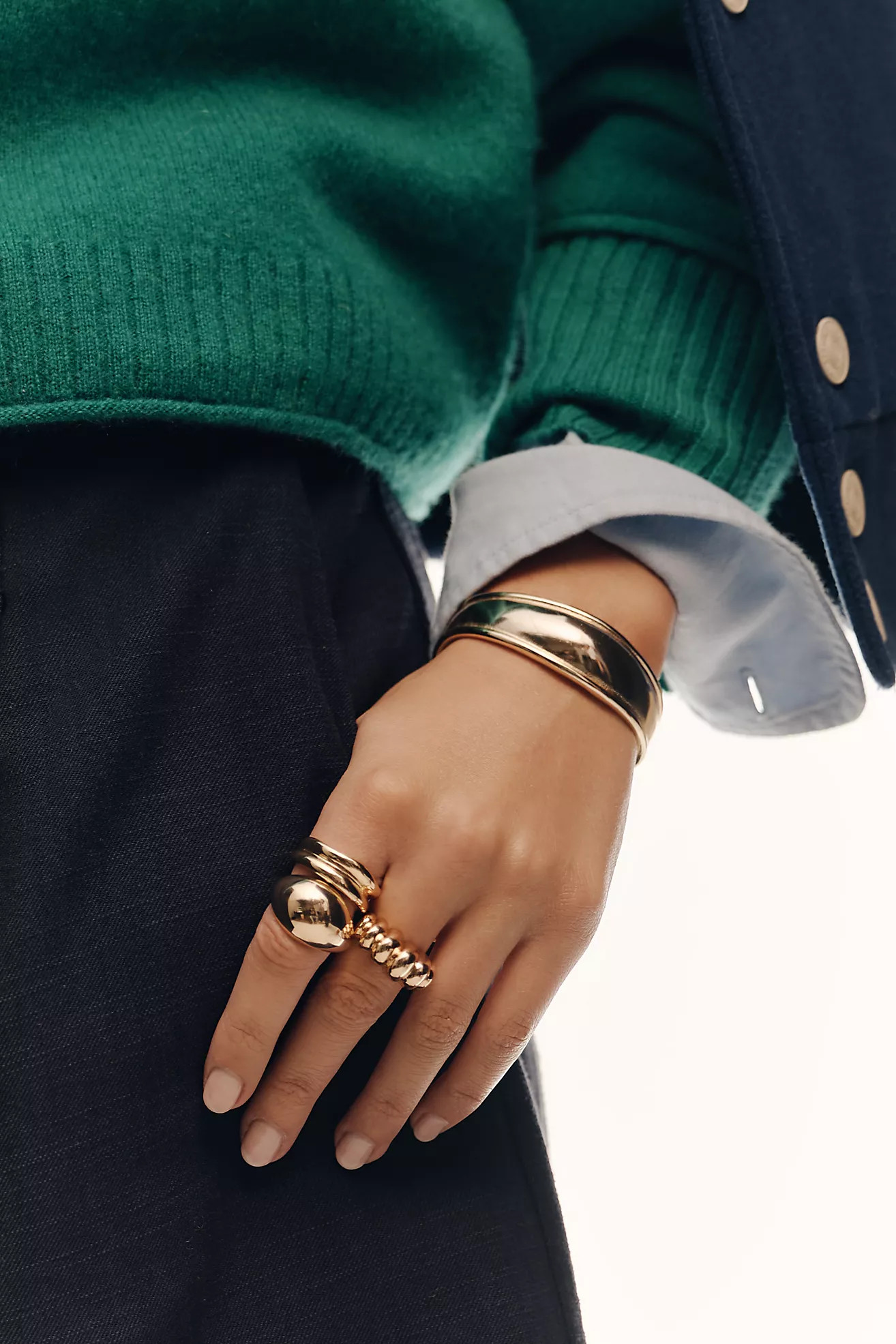 Mod Metal Stacking Ring | Anthropologie (US)