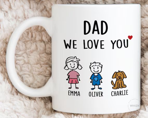 BESTSELLER Dad Gift For Dad Birthday Gift For Dad Mug Fathers Day Gift From Daughter Son Funny Da... | Etsy (US)