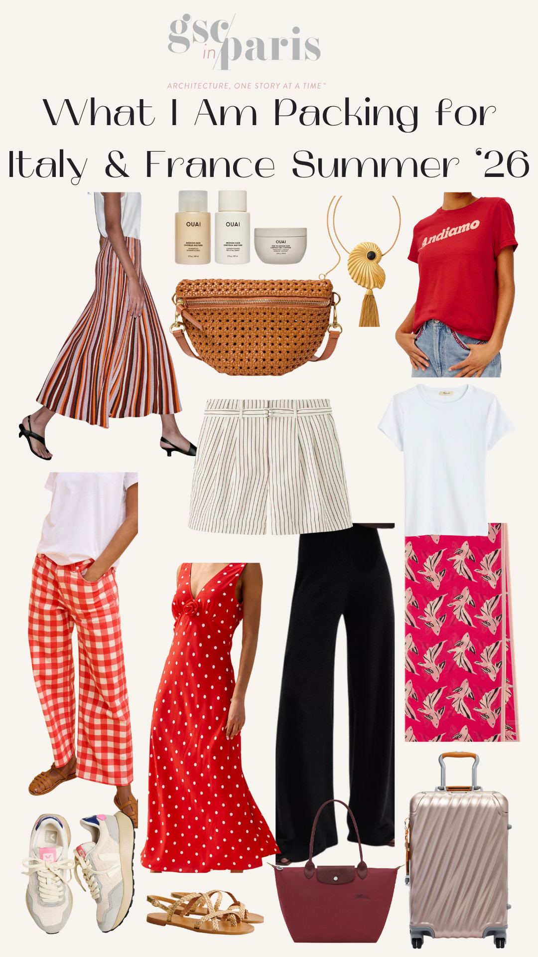 I am pulling together the items I will be packing for my upcoming trip to Italy and France in June. The weather should be just right and I do need to pack light! T-shirts that I can dress up, skirts, easy pants, sandals and good walking shoes.

#LTKxMadewell #LTKSeasonal #LTKTravel