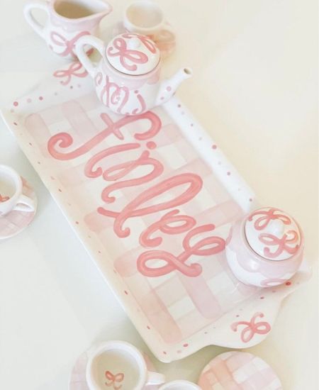 How adorable is this personalized tea party set? The seller has excellent reviews and has several designs to choose from. I’m obsessed. 😍

Christmas gifts for girls, personalized gifts, Christmas ideas 

#giftguide
#toddlerchristmas

#LTKkids #LTKfamily #LTKbaby