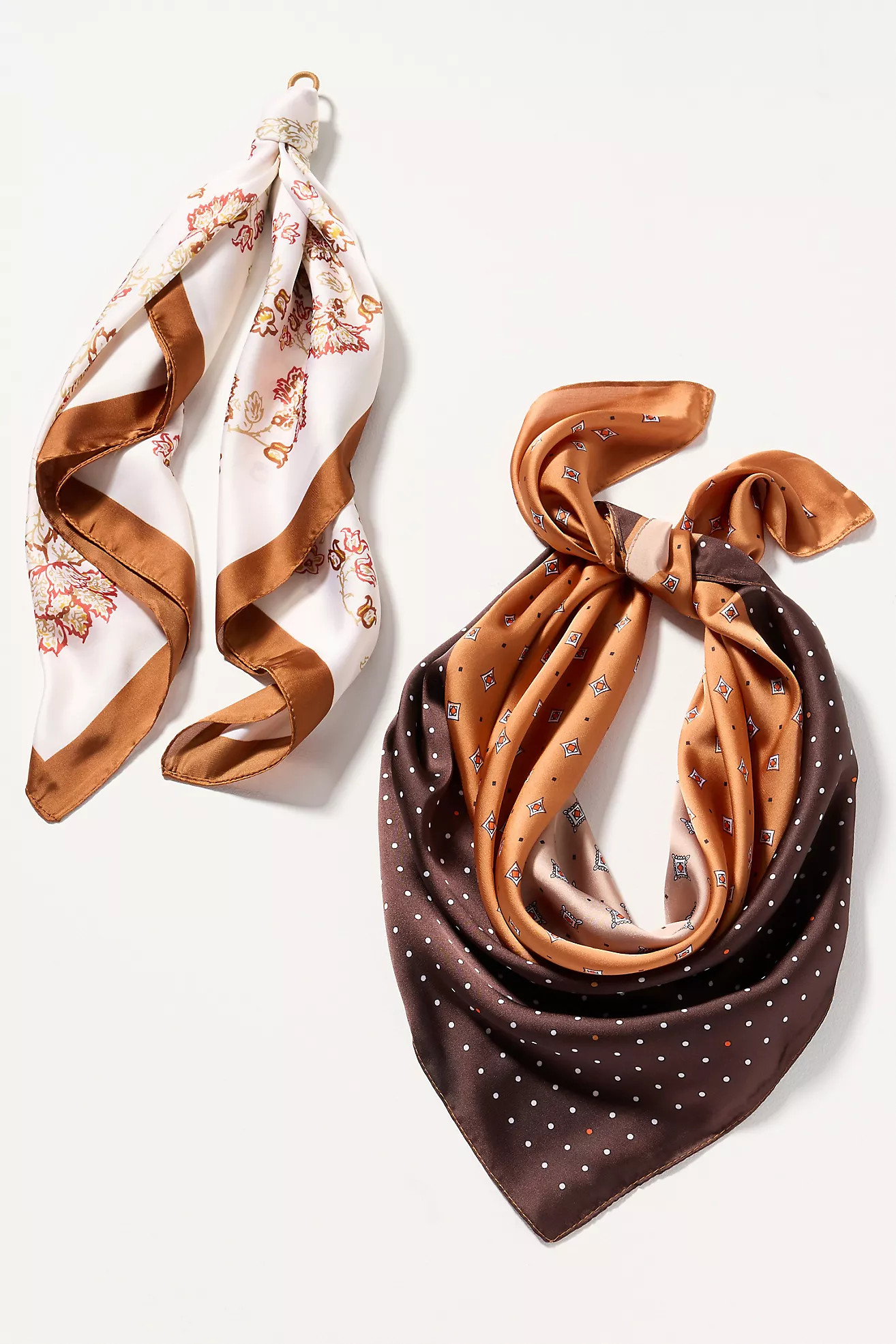 Printed Hair Scarves, Set of 2 | Anthropologie (US)