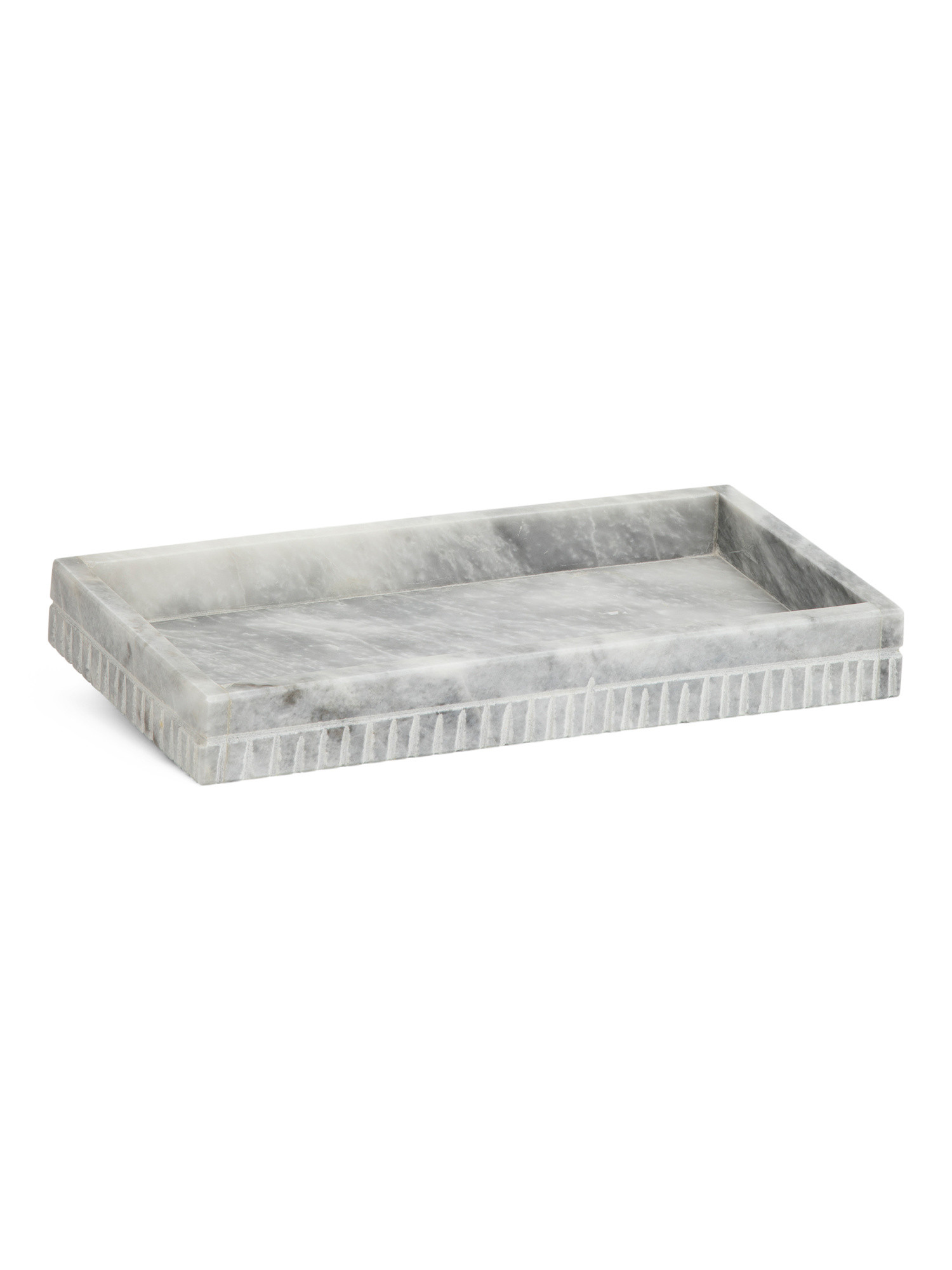 Ribbed Marble Vanity Tray | TJ Maxx