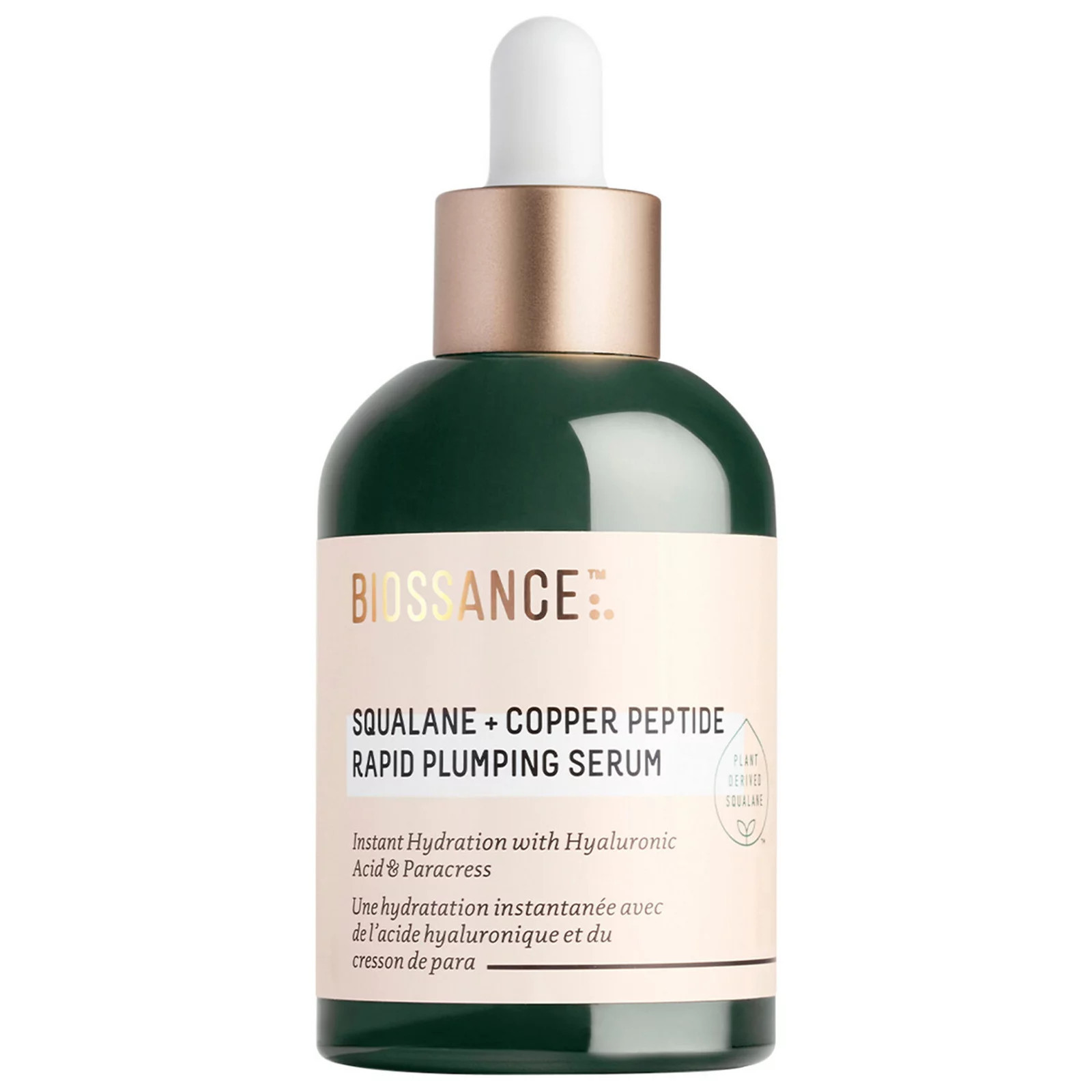 Biossance Copper Peptide (GHK-Cu) Rapid Plumping & Hydrating Serum with Hyaluronic Acid + Squalane, Size: 1.69 FL Oz, None | Kohl's