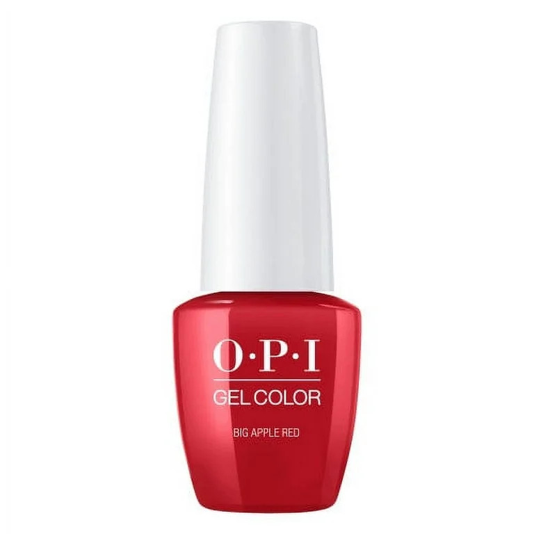 OPI GelColor Gel Nail Polish, Big Apple Red, 0.25 Fl Oz - Walmart.com | Walmart (US)