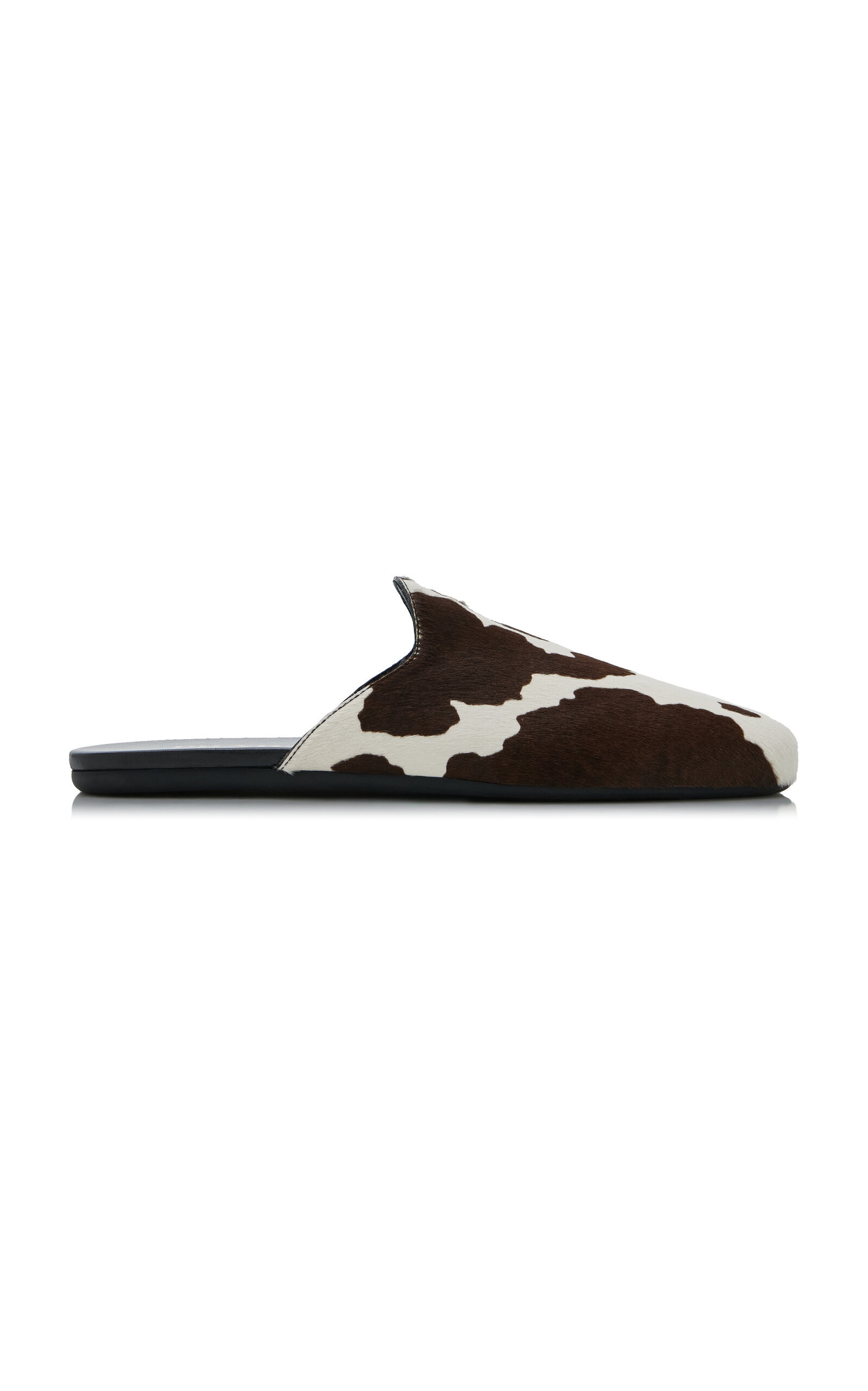 Prada - Printed Pony Hair Mules - Animal - IT 39 - Moda Operandi | Moda Operandi (Global)