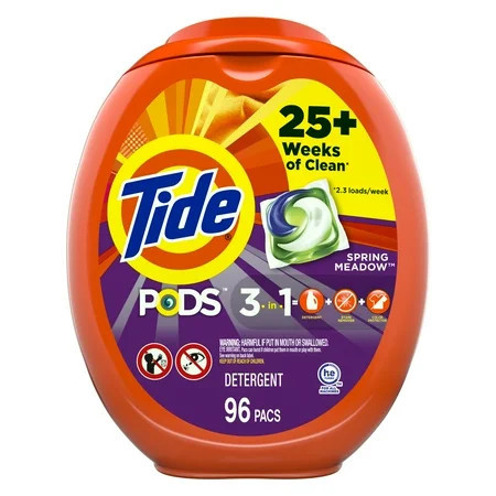 Tide Pods Spring Meadow 96 Ct Laundry Detergent Pacs | Walmart (US)