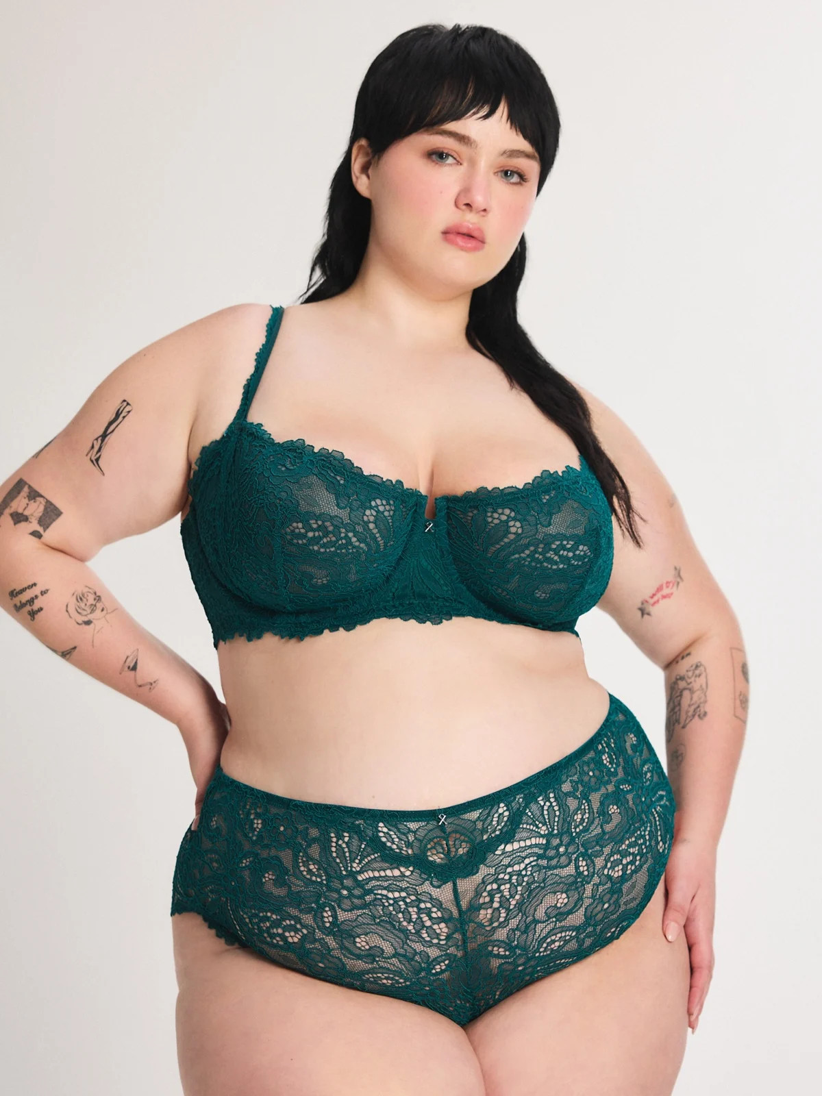 Romantic Corded Lace Hipster 2-Piece Set | Savage x Fenty - North America