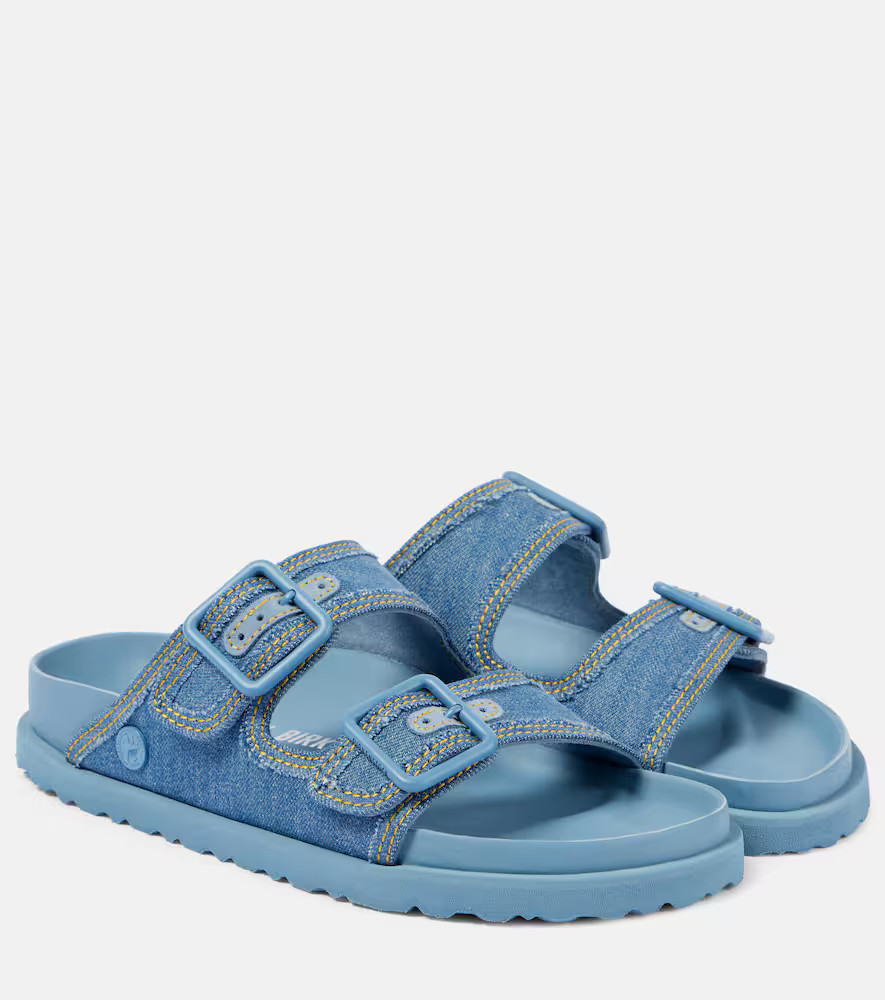 Birkenstock 1774 Arizona denim sandals | Mytheresa (US/CA)