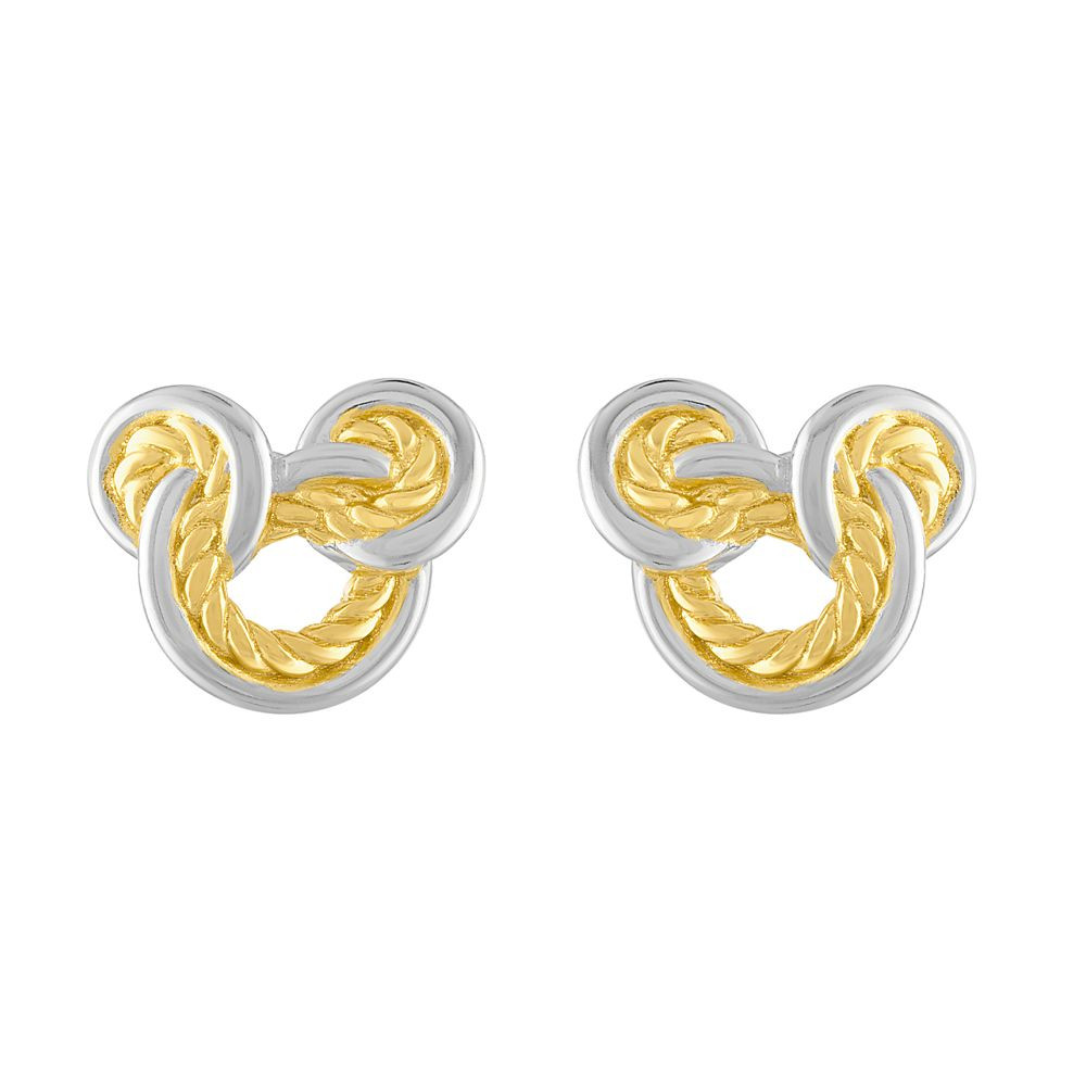 Mickey Mouse Icon Rope Earrings by Rebecca Hook | Disney Store
