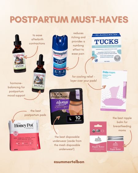 postpartum, postpartum must-haves, essentials for postpartum, postpartum pads, postpartum products, postpartum herbal remedies, postpartum pain relief

#LTKfamily #LTKbaby #LTKunder50