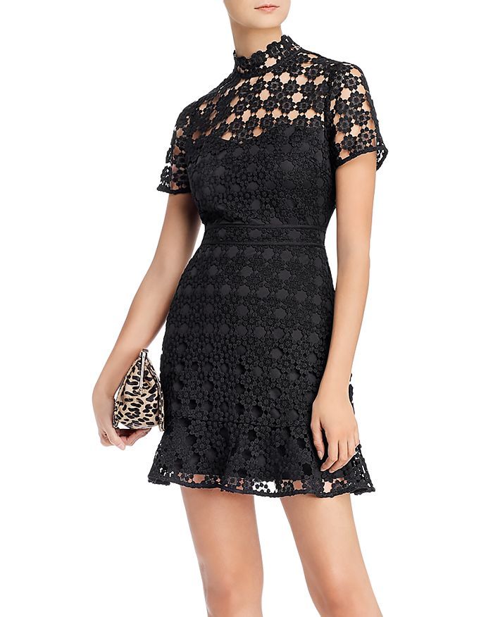 AQUA Mock-Neck Lace Dress - 100% Exclusive  Back to Results -  Women - Bloomingdale's | Bloomingdale's (US)