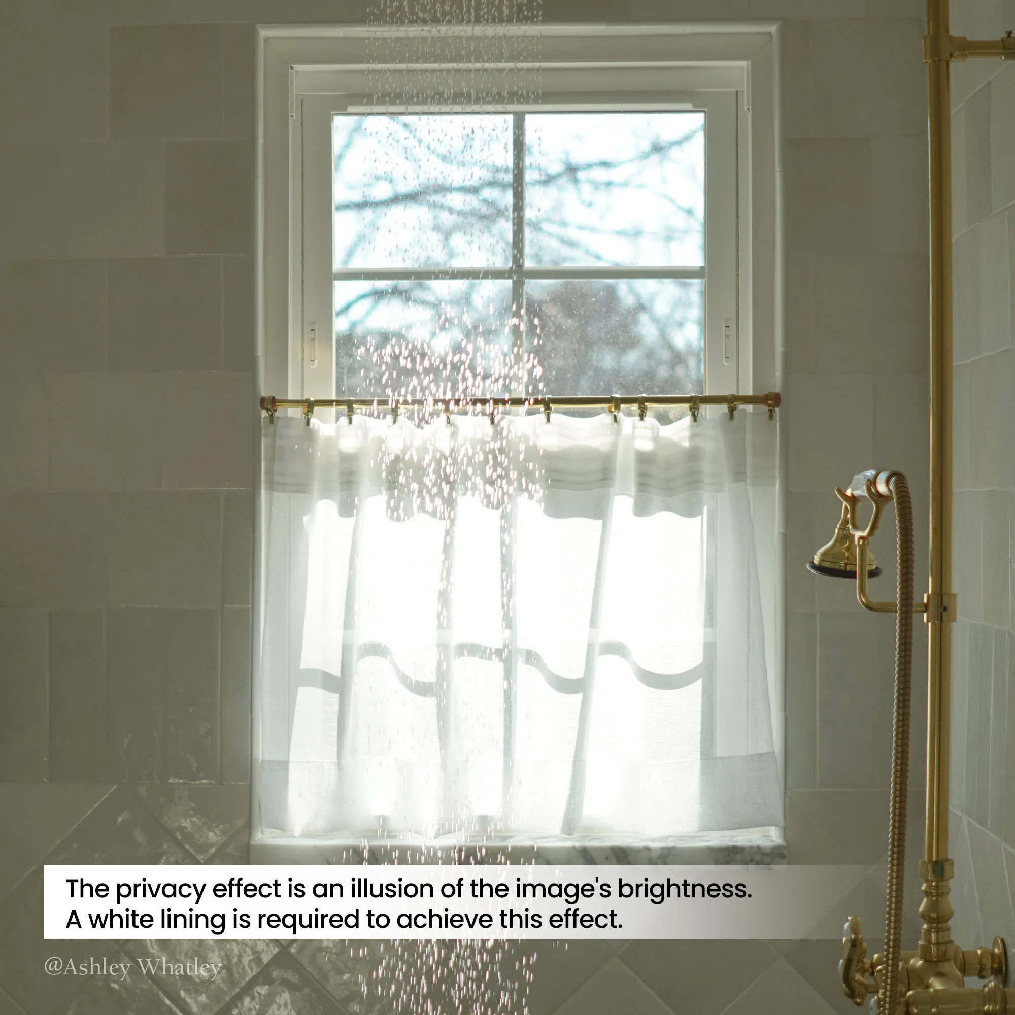 Edith Waterproof Sheer Cafe Curtains | Curtarra