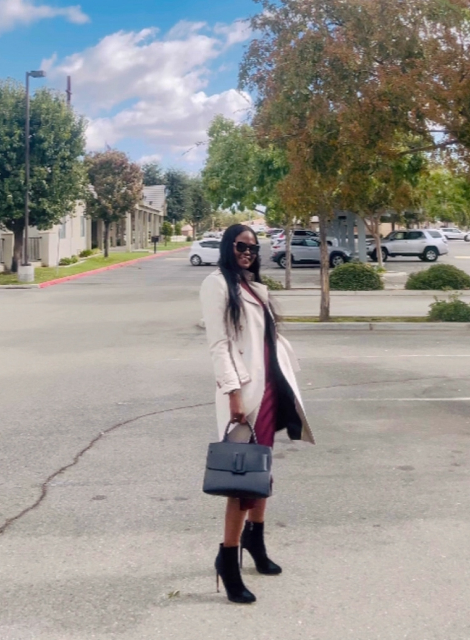 Fall burgundy and trench look! 

#LTKsale #LTKstyletip #LTKworkwear