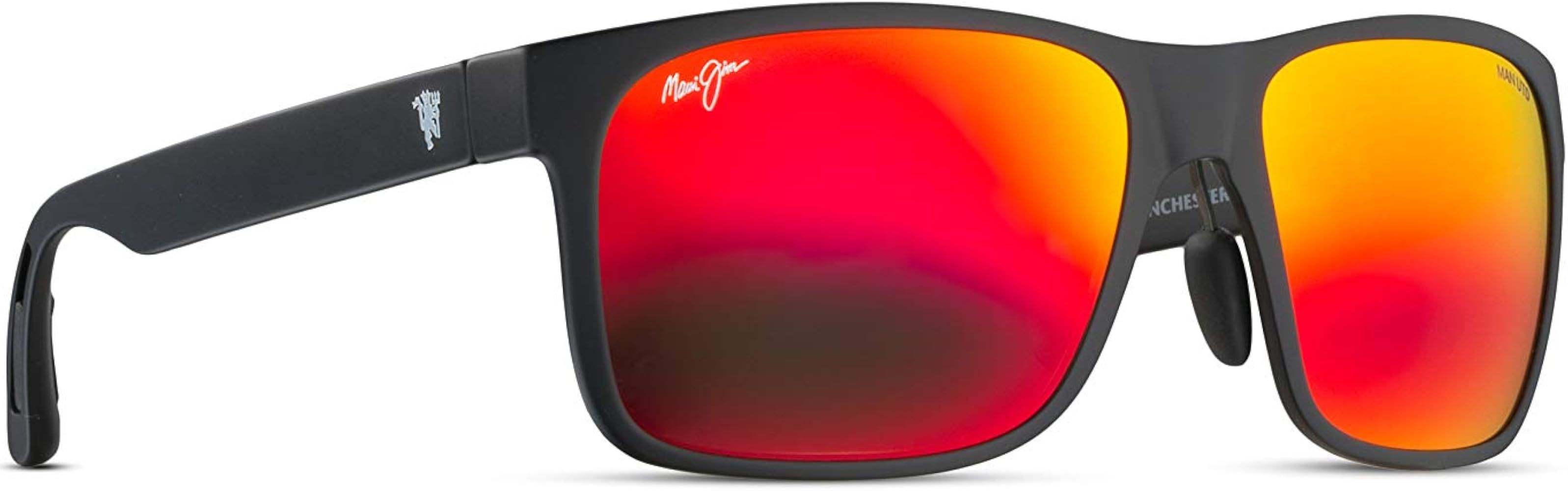 Maui Jim Red Sands Asian Fit Rectangular Sunglasses | Amazon (US)