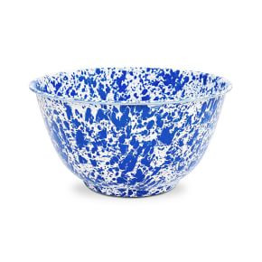 Crow Canyon Marble Splatter Enamel Serveware Collection | West Elm (US)