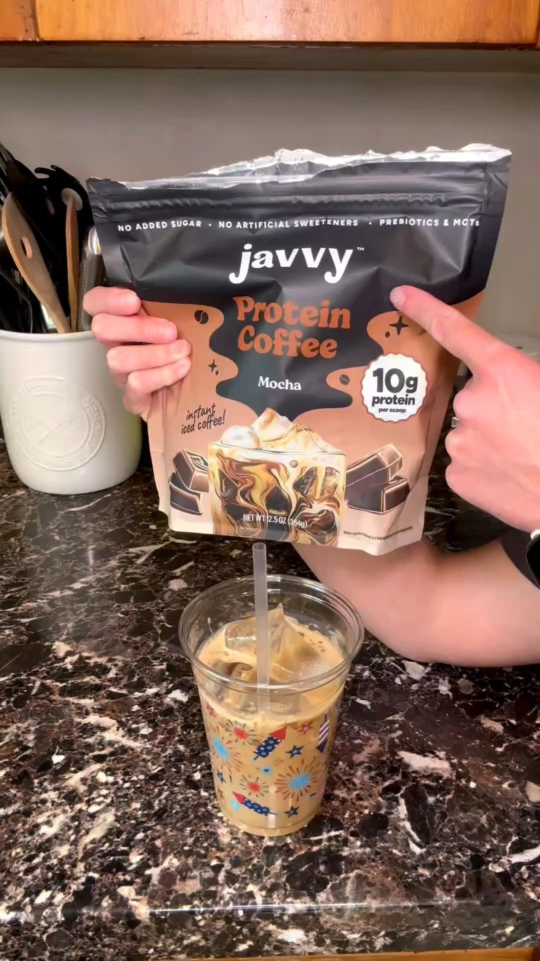 The best protein iced coffee and so easy to make! ☕️

#LTKmorningroutine #LTKfoodie