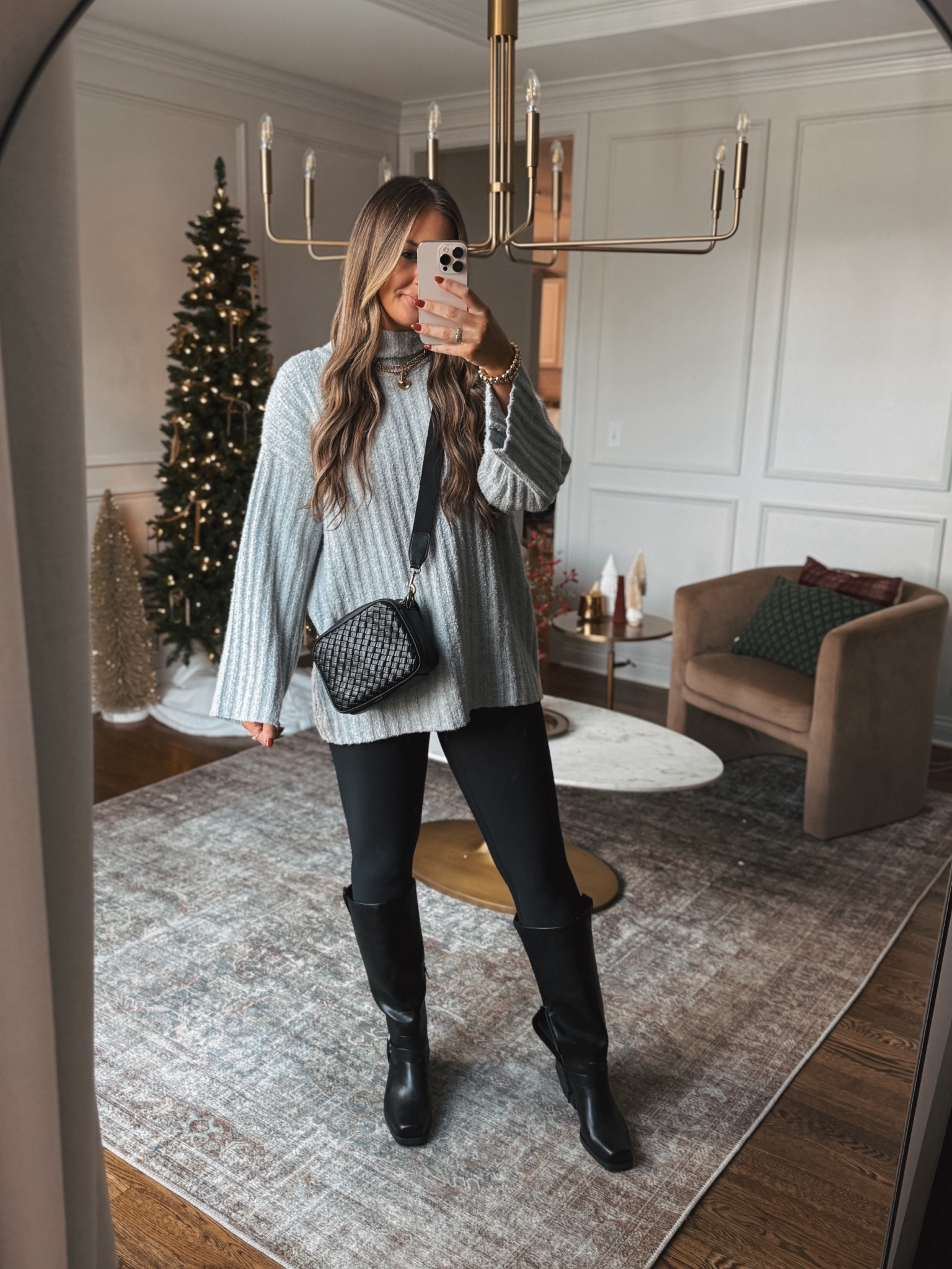Target sale!! This oversized cozy sweater is perfect for Fall and even Thanksgiving. I sized up to a large for an oversized fit and it goes perfectly with leggings! I love it with these riding boots also from Target



#LTKSeasonal #LTKCyberWeek #LTKSaleAlert