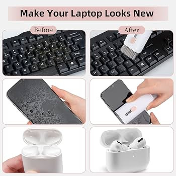 Keyboard Cleaning Kit,7-in-1 Keyboard Cleaner Kit,Cleaning Pen for Airpods Pro,Multifunctional El... | Amazon (CA)