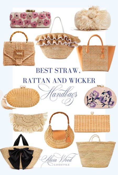 Best straw, rattan and wicker bags to add to your collection! 

#LTKswim #LTKitbag #LTKtravel