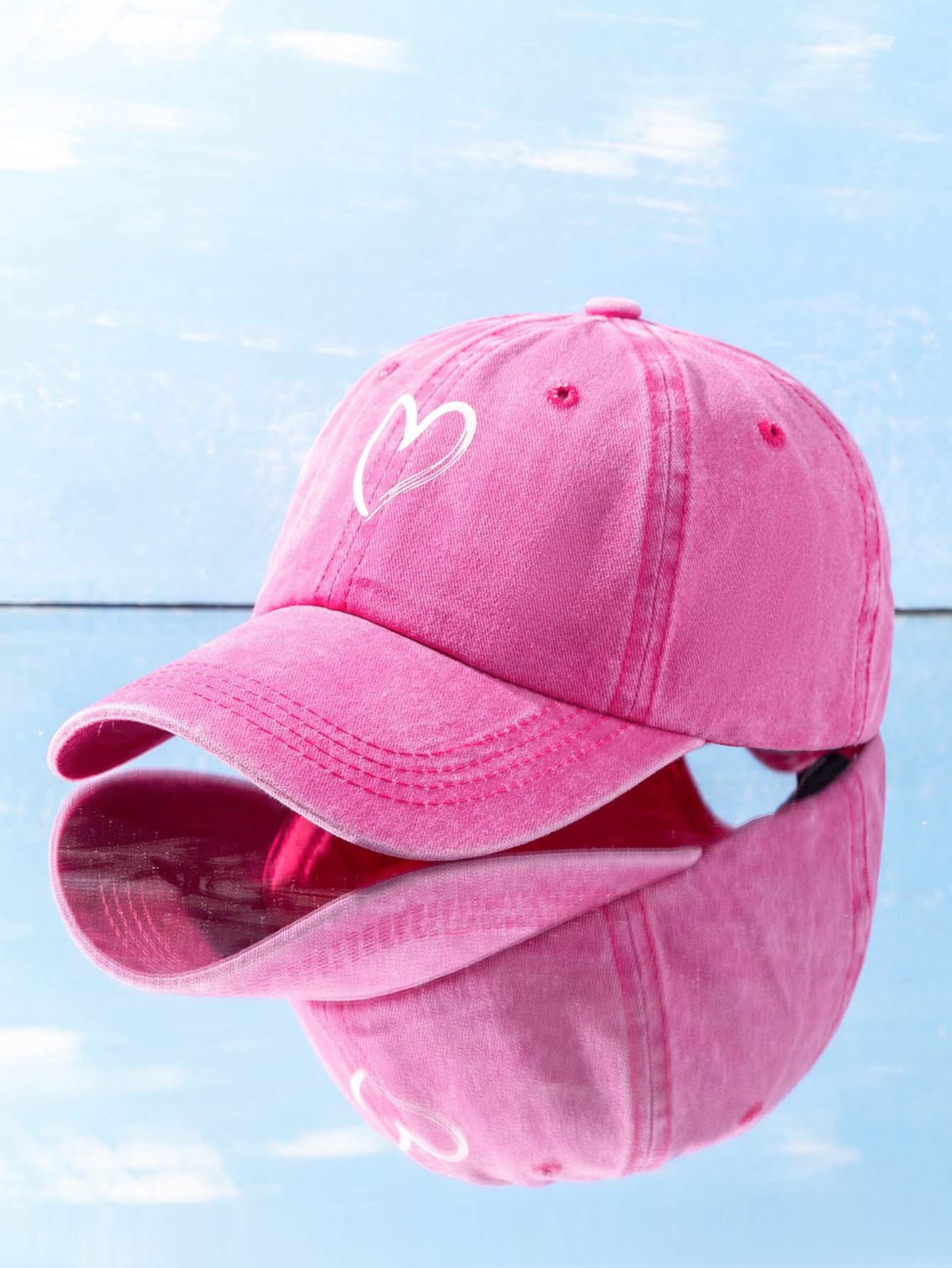 Heart Print Baseball Cap | SHEIN
