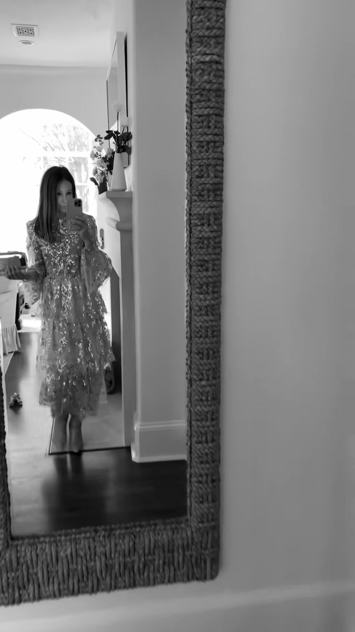 A moment for this set! It truly is so beautiful in person. I wore it to the Taylor Swift concert most recently, but it would be gorgeous for the holiday season, New Year’s Eve or a wedding guest outfit! Truly a showstopper to have in your closet to rewear for so many occasions. I took an XS in both pieces 

#LTKFind #LTKwedding #LTKstyletip