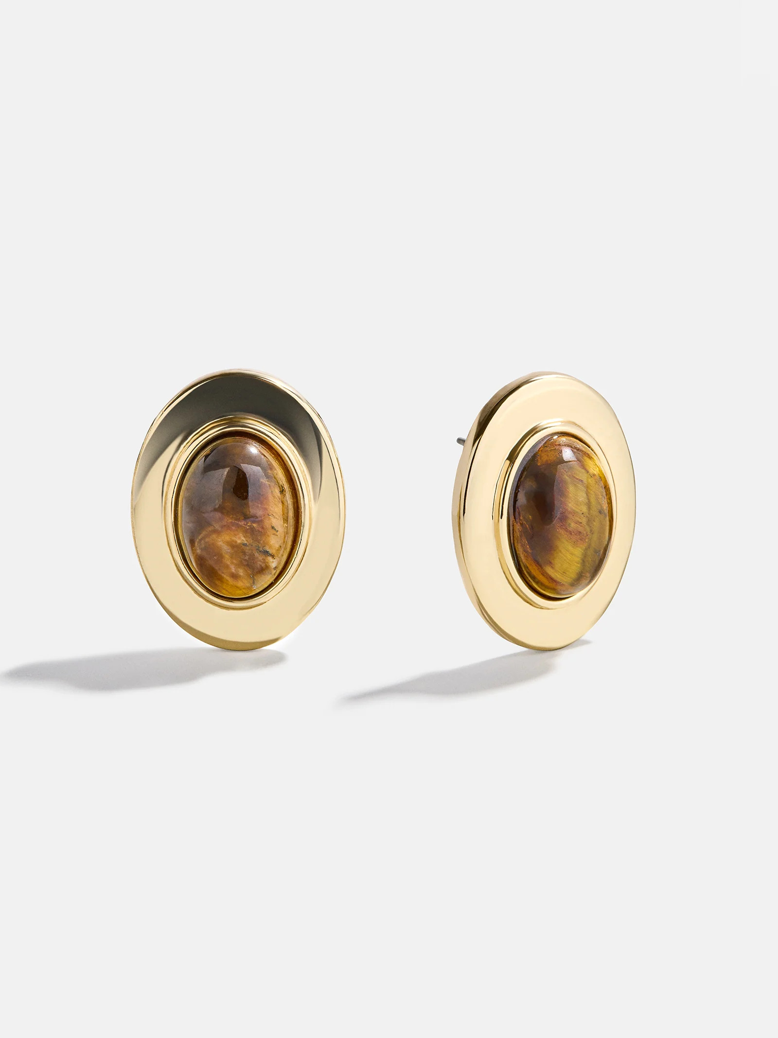 Samira Gold Stud Earrings - Samira Gold Stud Earrings | BaubleBar