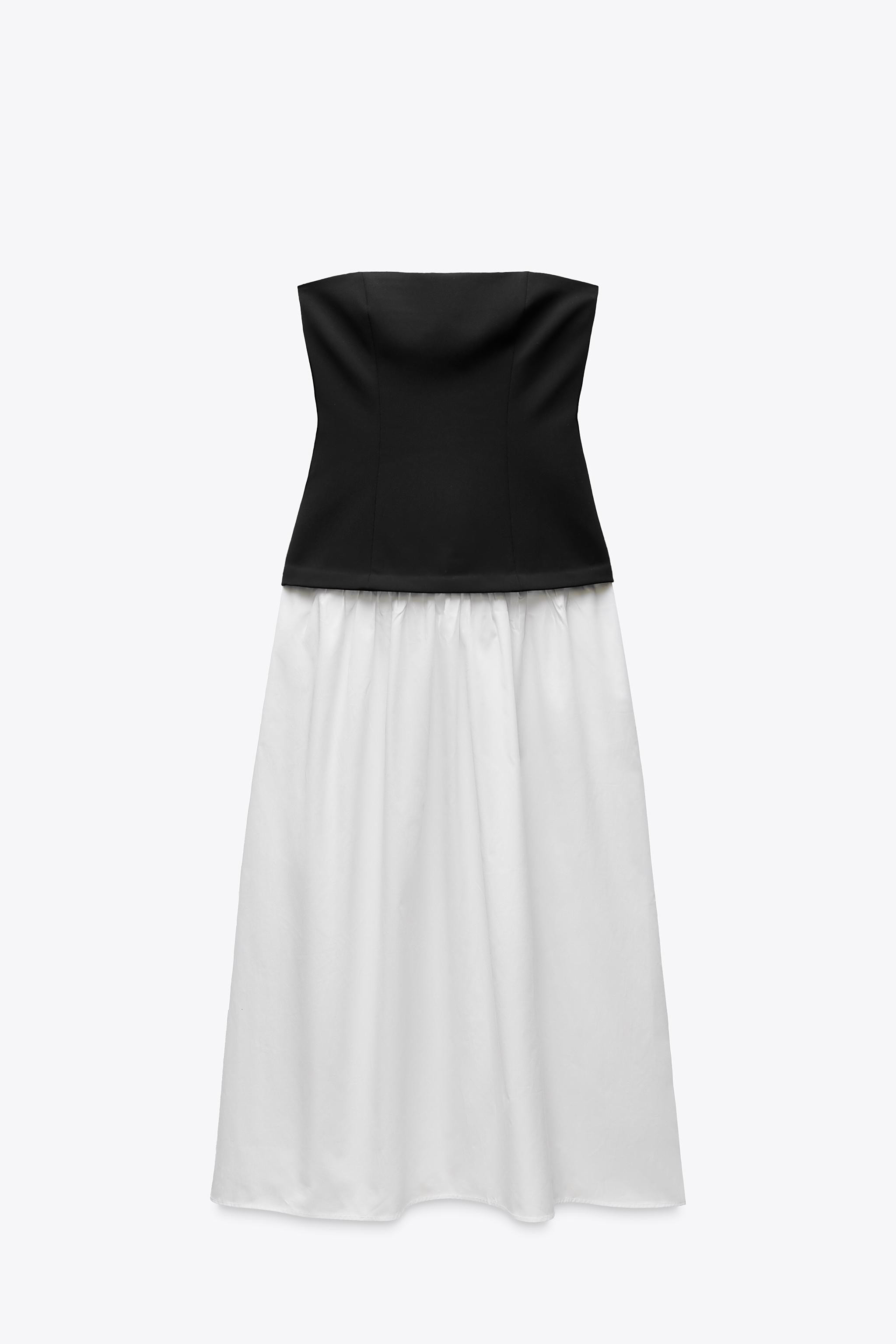 STRAPLESS DRESS | Zara US