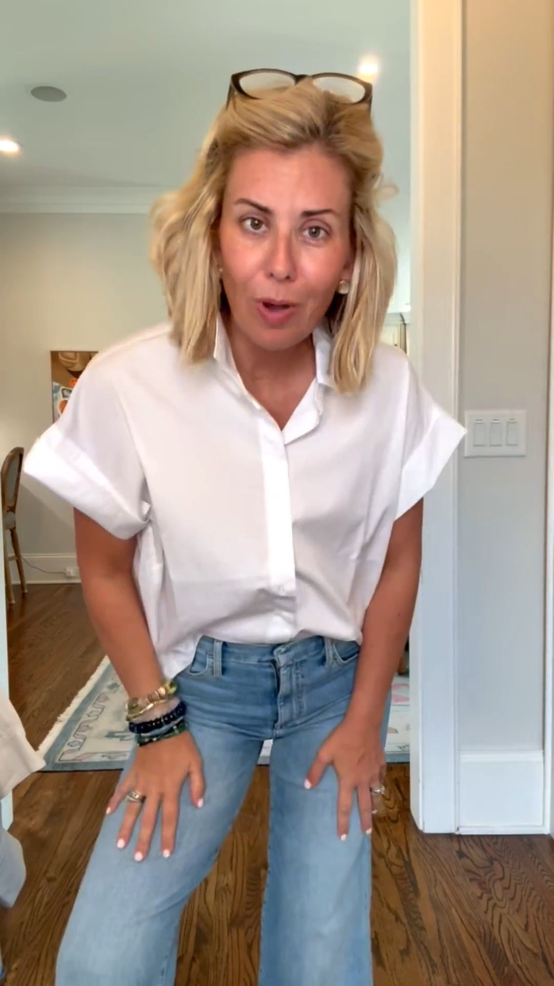 Spanx extra 30% off sale items!! I’m in xs blouse and 26P jeans.

#LTKSeasonal #LTKOver40 #LTKSaleAlert