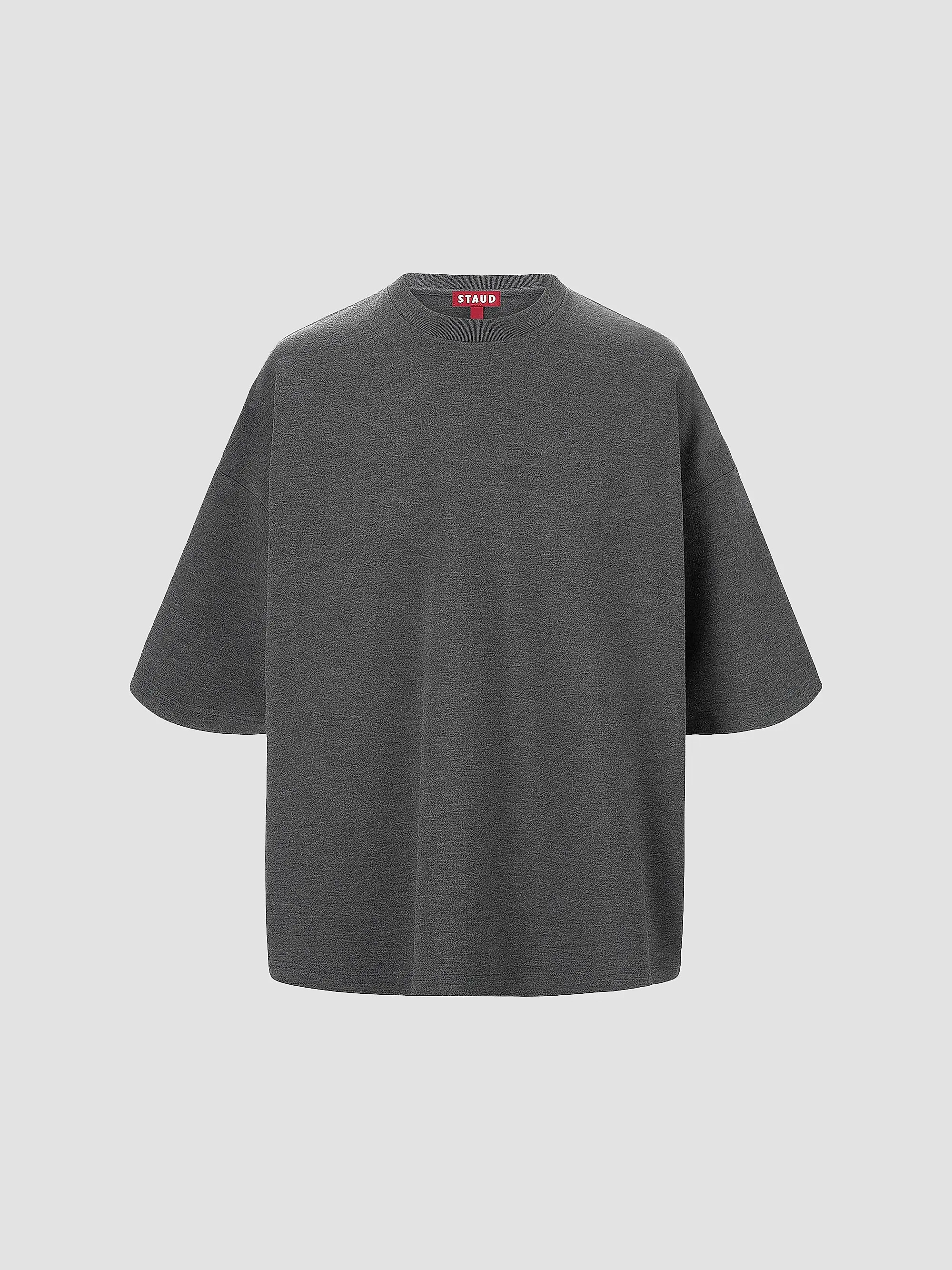 Staud Capsule Knit Crewneck T-Shirt | Saks Fifth Avenue | Saks Fifth Avenue