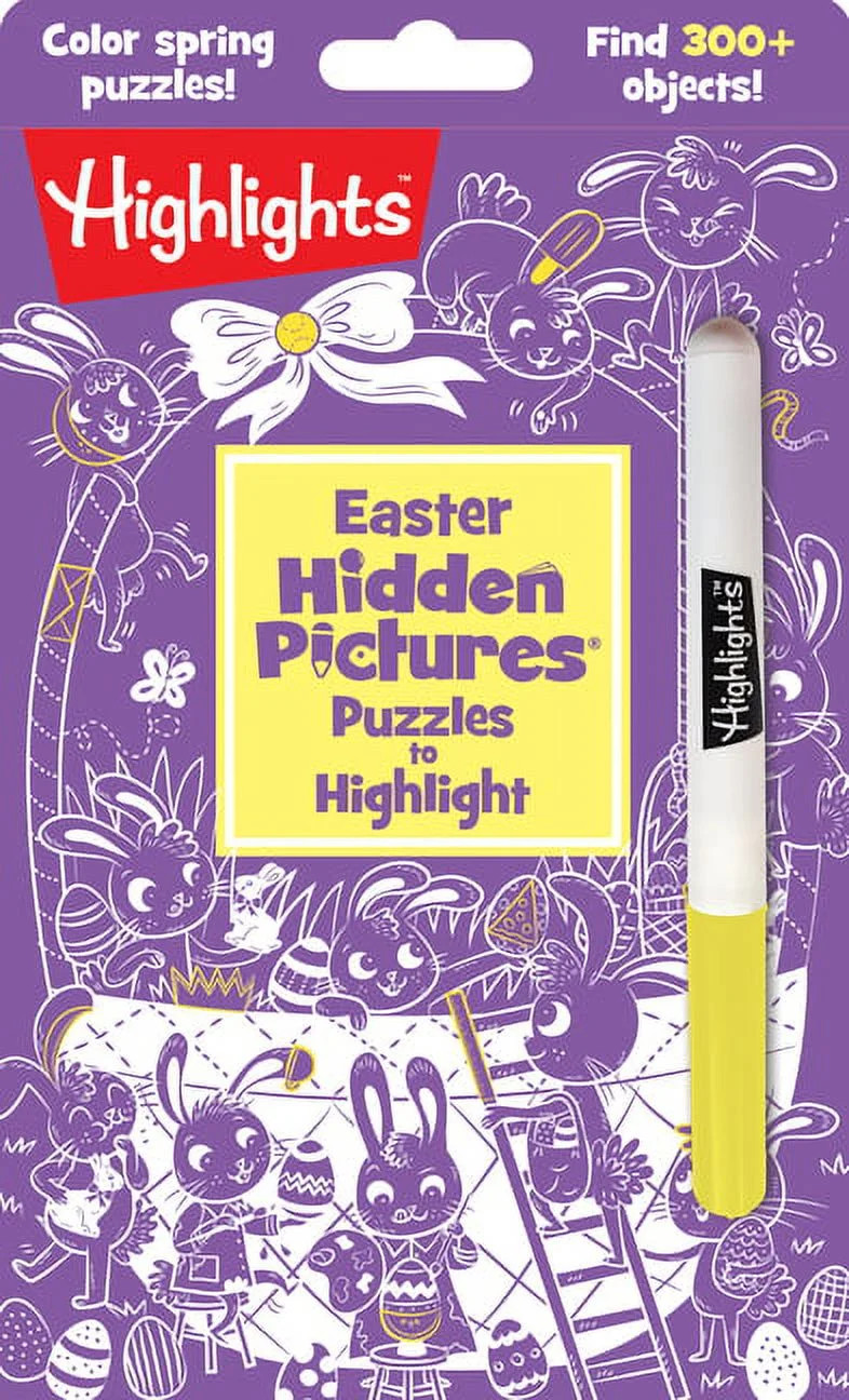 Highlights Hidden Pictures Puzzles to Highlight Activity Books: Easter Hidden Pictures Puzzles to... | Walmart (US)