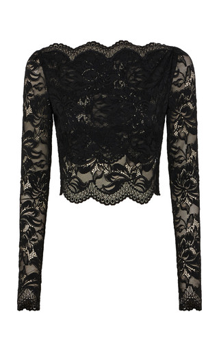 Lace Crop Top | Moda Operandi (Global)