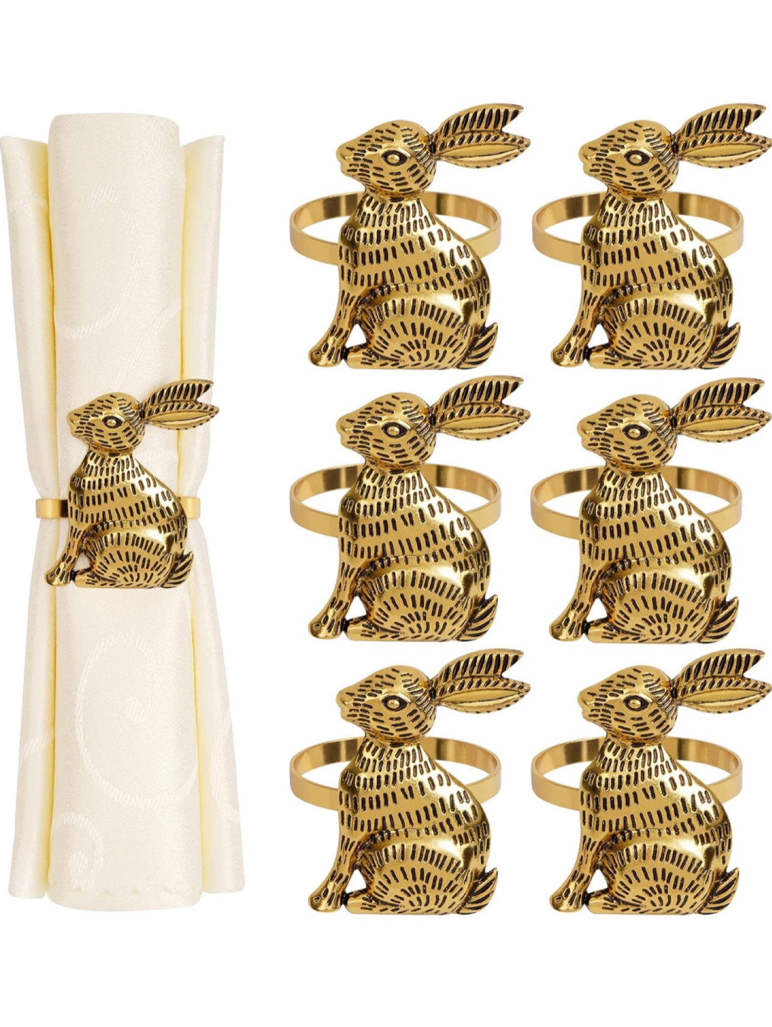 #Easter love these #bunny.  #napkinrings #under10 #tabletop #homedecor 

#LTKhome #LTKSpringSale #LTKsalealert
