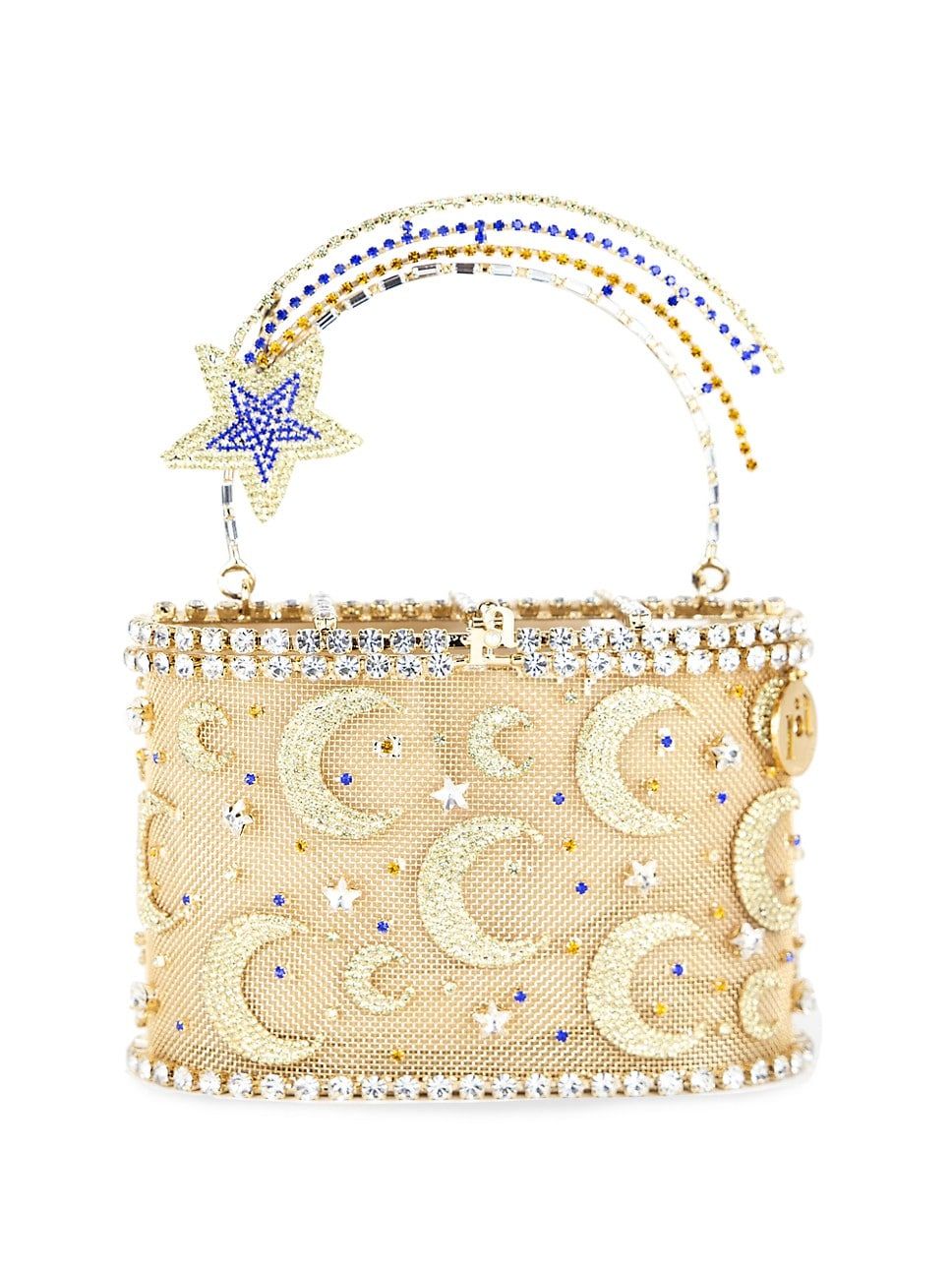 Holli Meteora Crystal Embellished Top Handle Bag | Saks Fifth Avenue