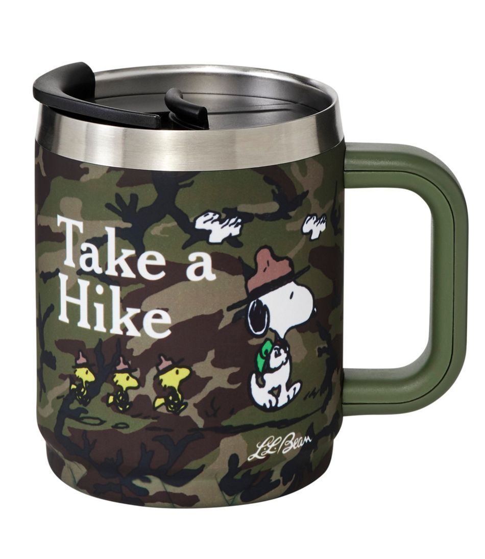 L.LBean x Peanuts Double Wall Camp Mug, 14 oz. | L.L. Bean