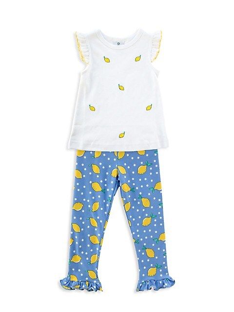 Baby Girl's Lemonicious 2-Piece Top & Pants Set | Saks Fifth Avenue