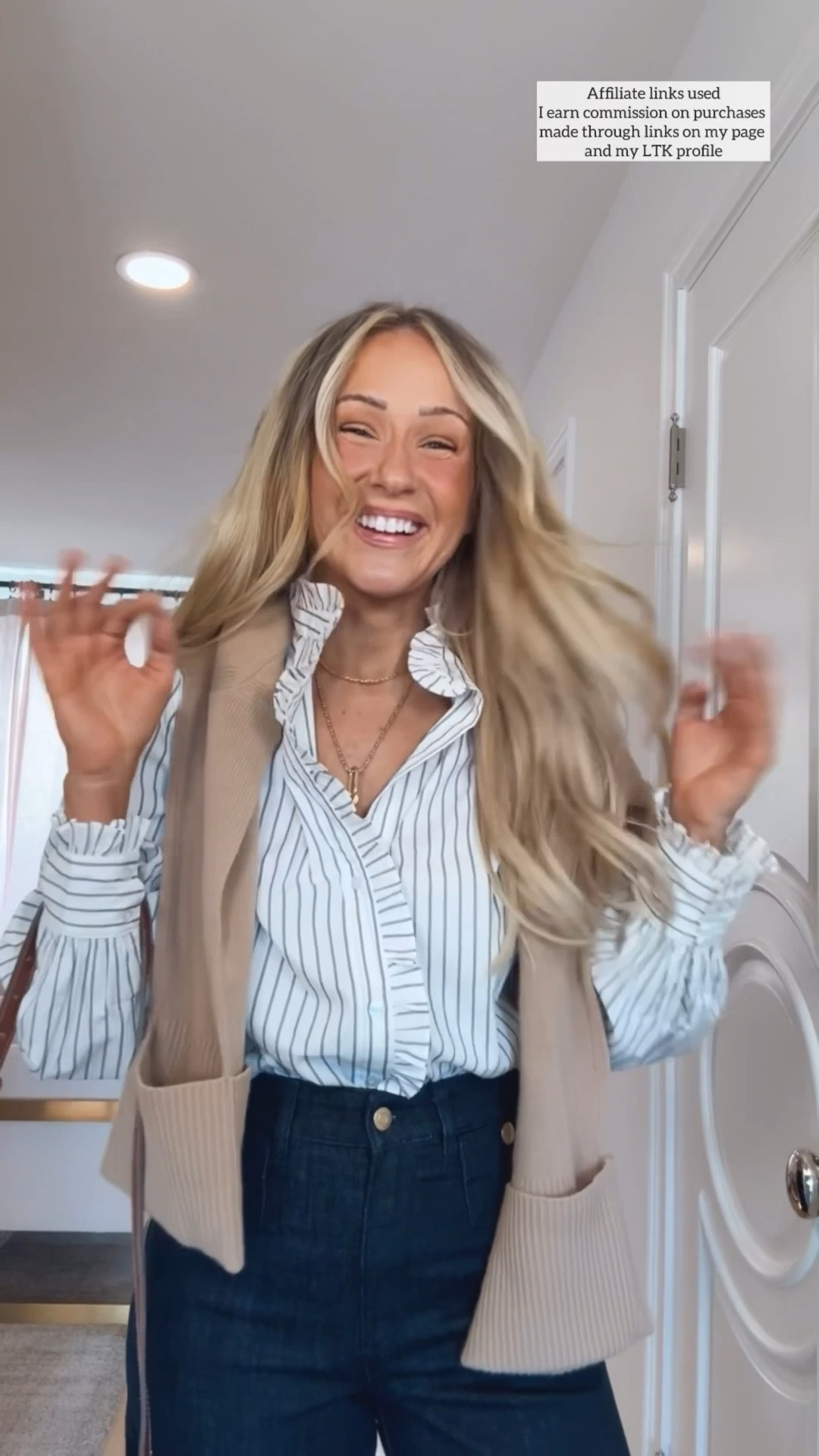 Spring transition outfit 