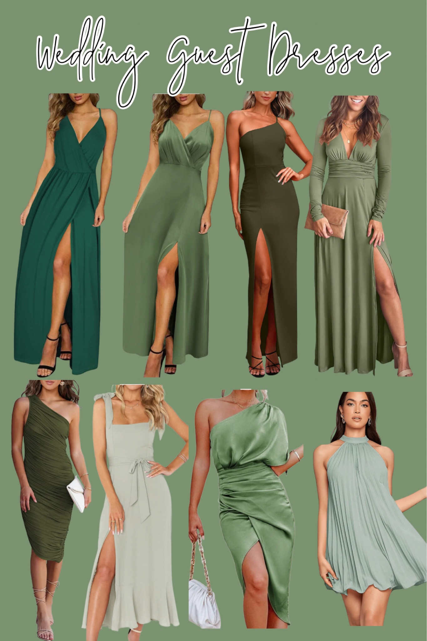 Wedding guest dress / wedding guest dresses / green wedding guest dress / amazon wedding guest dresses / amazon fashion finds / amazon dresses 

#LTKFestival #LTKwedding