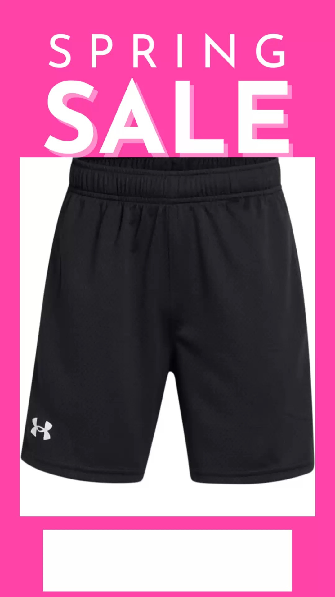 DEAL ALERT: Stock up on these Under Armour shorts for boys! 

Size Small to Extra Large. 
Over 10 colors to choose from.
Runs small so size up.

#teenmom #springsale #boymom

#LTKSaleAlert #LTKKids #LTKSeasonal