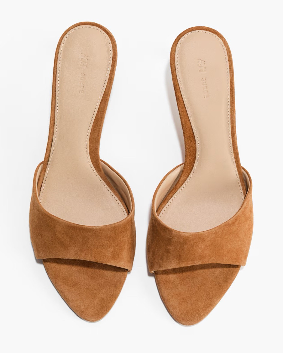Camel suede little heel mule sandals

#LTKSeasonal