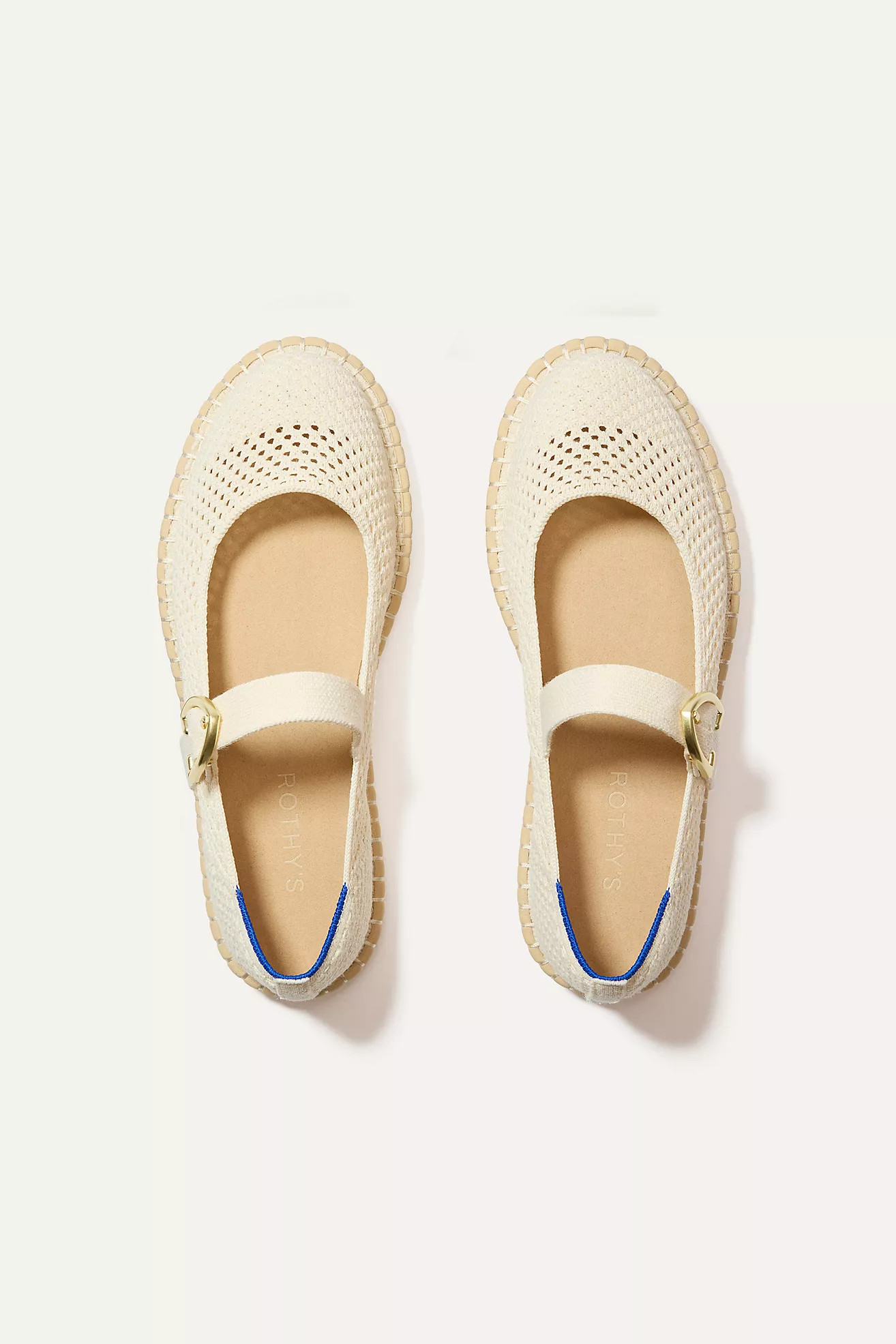 Rothy's The Espadrille Mary Jane Flats | Anthropologie (US)