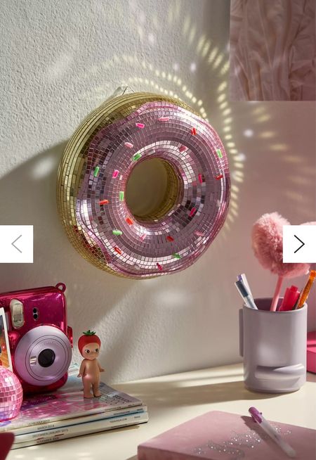 Urban Outfitters Sofiest Designs UO Exclusive Disco Donut Sculpture

Dress up your shelves with disco-inspired style with this donut sculpture from UO's limited edition collab with Sofiest Designs. Features multi-colored tiled glass allover that reflects light throughout your space. Available exclusively at Urban

#LTKFindsUnder100 #LTKHome #LTKGiftGuide